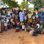 Docteur Ousmane KABA de passage dans le district de Diarradou lors de l'étape Komodou-Kérouane